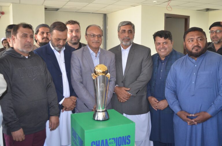 ICC Champions Trophy Receives Warm Welcome in Peshawar