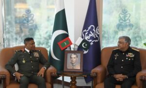 Maldives Chief of Defence Force Meets Pakistan Navy