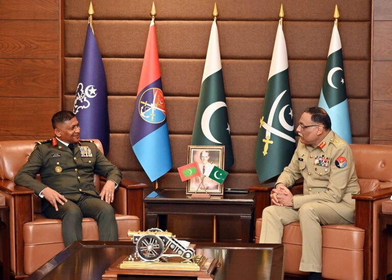 Pakistan-Maldives Strengthen Defense Ties