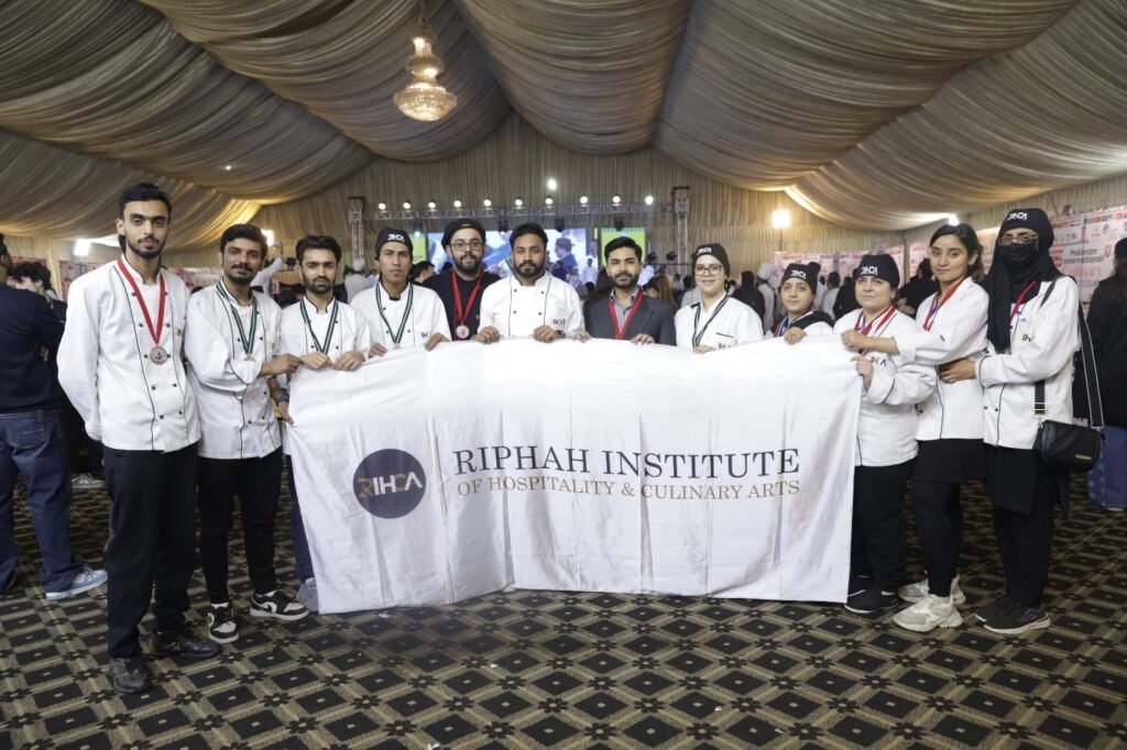 Riphah Students Secure Top Honors at the Prestigious Culinary Championship Lahore