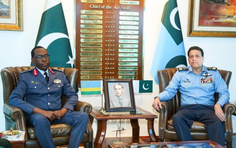 Rwandan Air Chief Seeks PAF’s Expertise for Air Force Modernization