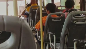 Two Students Jump from Moving Bus After Misbehavior