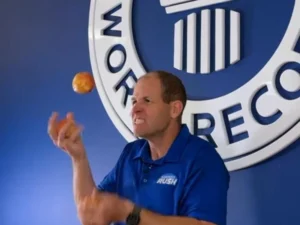 Unique Apple Eating Record