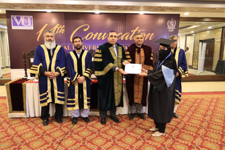 Virtual University Celebrates 14th Convocation in Peshawar