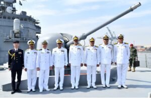 Chief Of Naval Staff Visits Foreign Navy Ships Participating