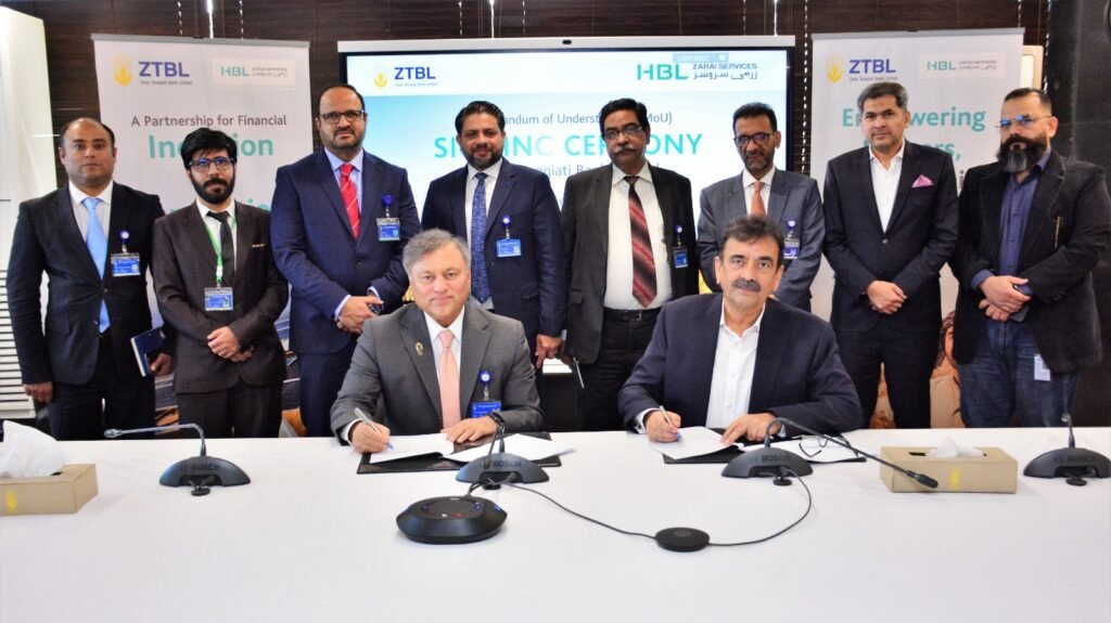 HBL Zarai Services Limited and ZTBL Join Hands to Empower Farmers