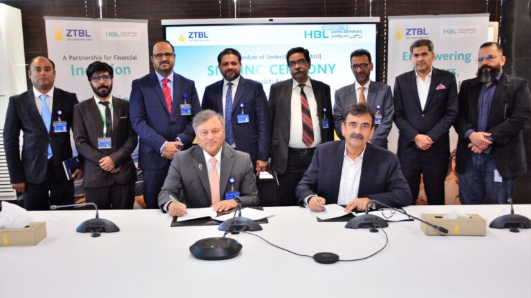 HBL Zarai Services Limited and ZTBL Join Hands to Empower Farmers