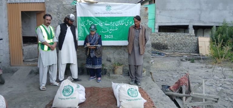 AKDN supporting flood-affected families in GB, Chitral