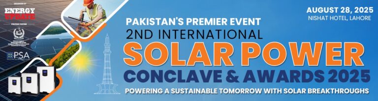2nd International Solar Power Conclave & Solar Excellence Awards 2025 on Aug 28 in Lahore