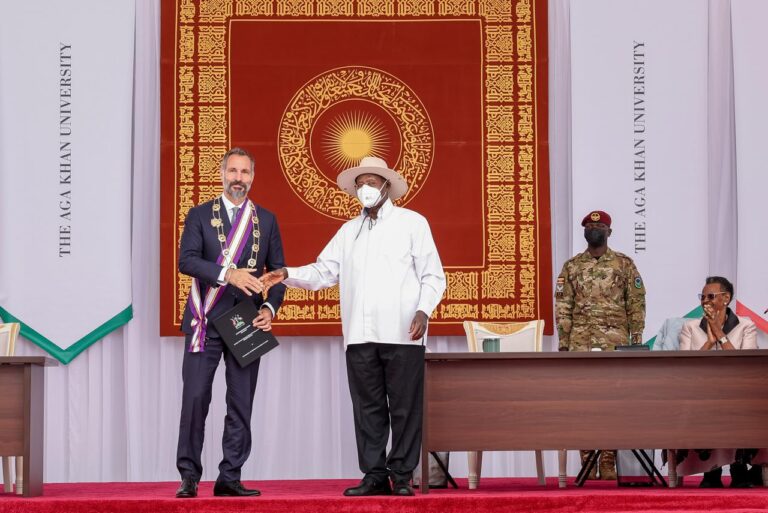 Prince Rahim Aga Khan V receives Uganda’s highest civilian honour