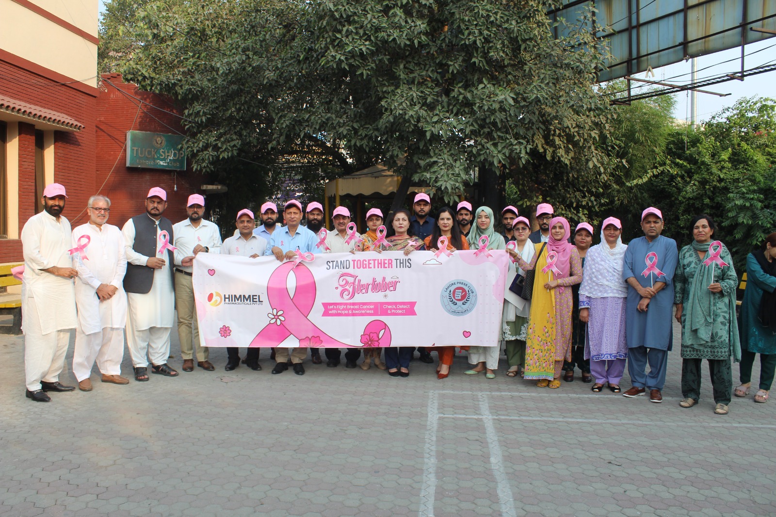 Breast cancer: awareness walk draws enthusiastic response from civil society