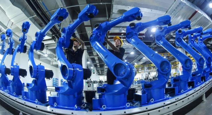 China's robot industry doubles revenue in five years