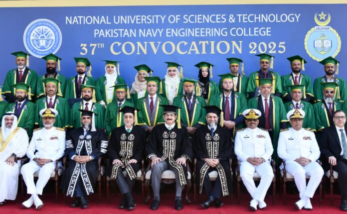 37th CONVOCATION OF NUST - PAKISTAN NAVY ENGINEERING COLLEGE (PNEC) HELD IN KARACHI