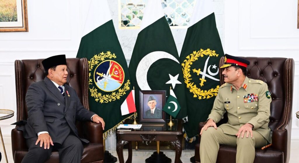 Asim Munir meets Indonesian president to discuss defence cooperation