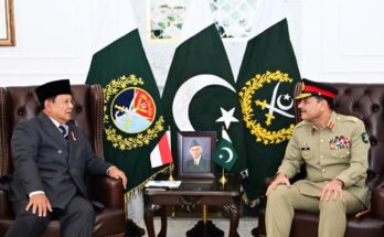 Asim Munir meets Indonesian president to discuss defence cooperation