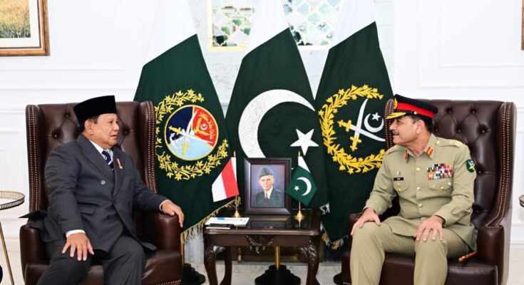 Asim Munir meets Indonesian president to discuss defence cooperation