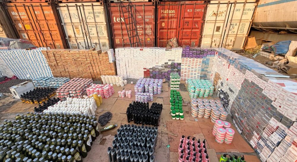 Customs Enforcement operation leads to seizure of smuggled goods in Karachi