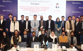 Dialogue on China’s Path to Development and Modernization Lessons and Opportunities for Pakistan1