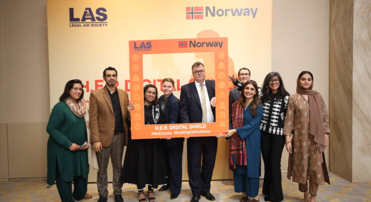 Panel discussion on digital violence in Pakistan at a Human Rights Day event in Islamabad