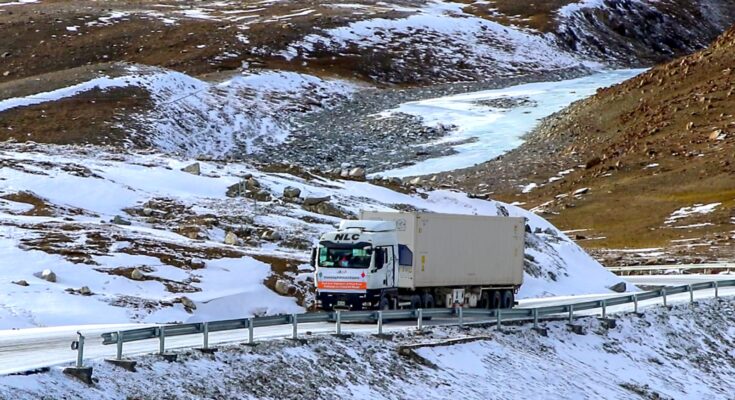 NLC starts transportation of meat to regional countries via Khunjerab Pass