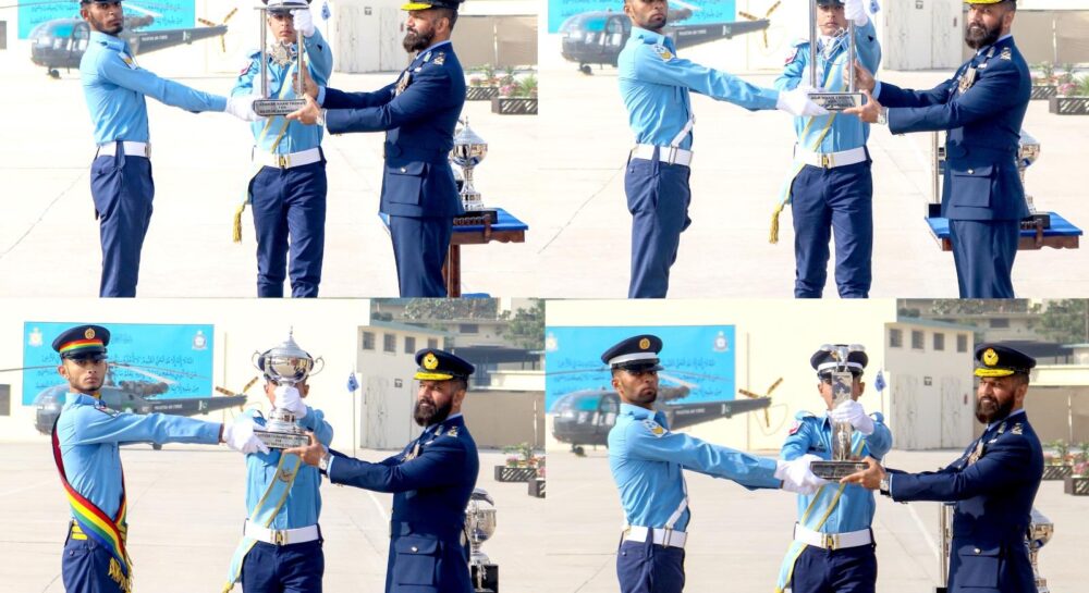 Passing Out Parade held at PAF Airmen Academy Korangi as 1,155 trainees complete training
