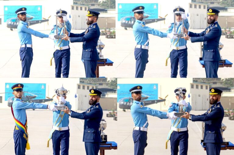 Passing Out Parade held at PAF Airmen Academy Korangi as 1,155 trainees complete training