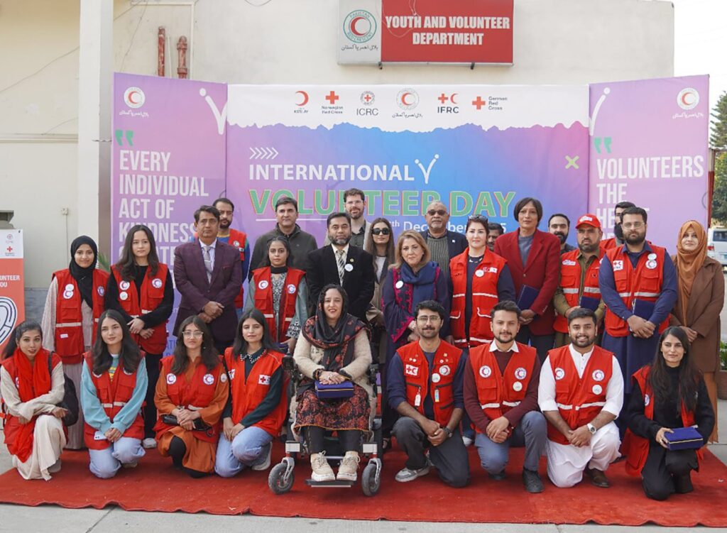 PRCS honors volunteers on International Volunteer Day in Islamabad