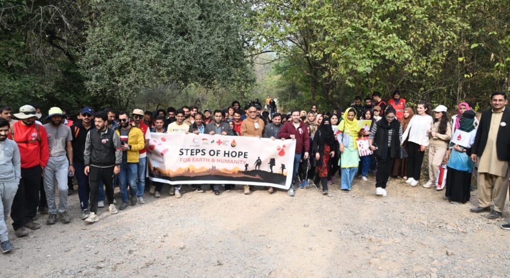PRCS Organises “Steps for Hope: For Earth & Humanity” Hiking Event at Margalla Hills