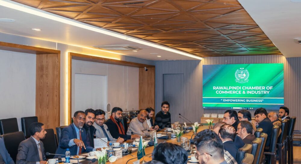 RCCI hosts Ethiopian ambassador-designate for talks on trade, investment and institutional cooperation