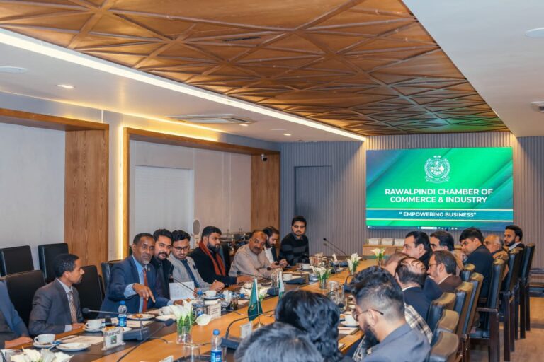 RCCI hosts Ethiopian ambassador-designate for talks on trade, investment and institutional cooperation