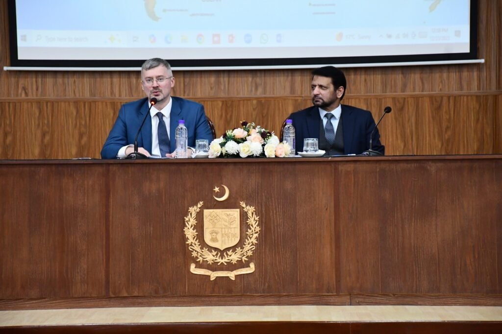 Russian Ambassador Albert P. Khorev outlines Russia-Pakistan relations, Ukraine crisis at Pakistan Foreign Service Academy