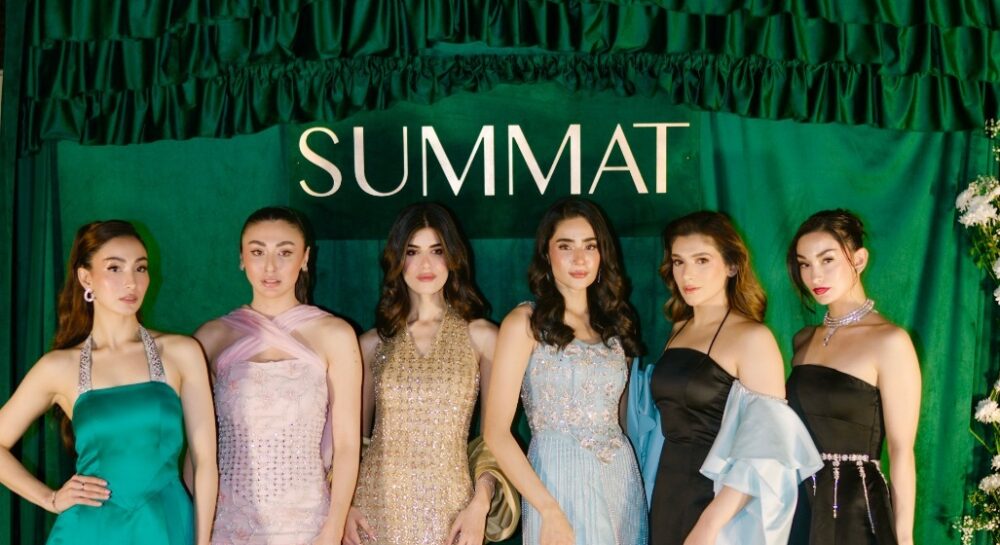 SUMMAT fashion label debut event showcasing inaugural collection in Lahore