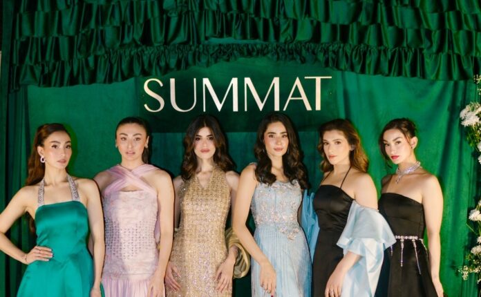 SUMMAT fashion label debut event showcasing inaugural collection in Lahore
