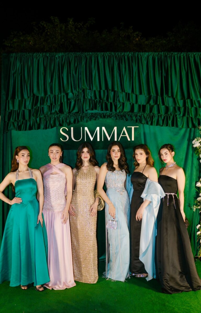 SUMMAT fashion label debut event showcasing inaugural collection in Lahore