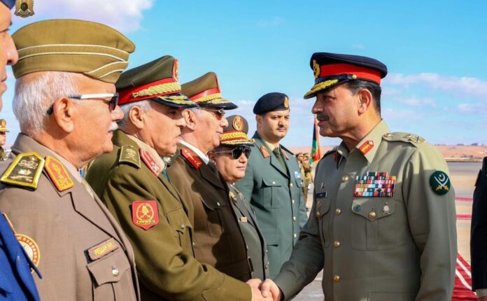 COAS Asim Munir Holds Defence Talks with Libyan Military Leadership During Official Visit