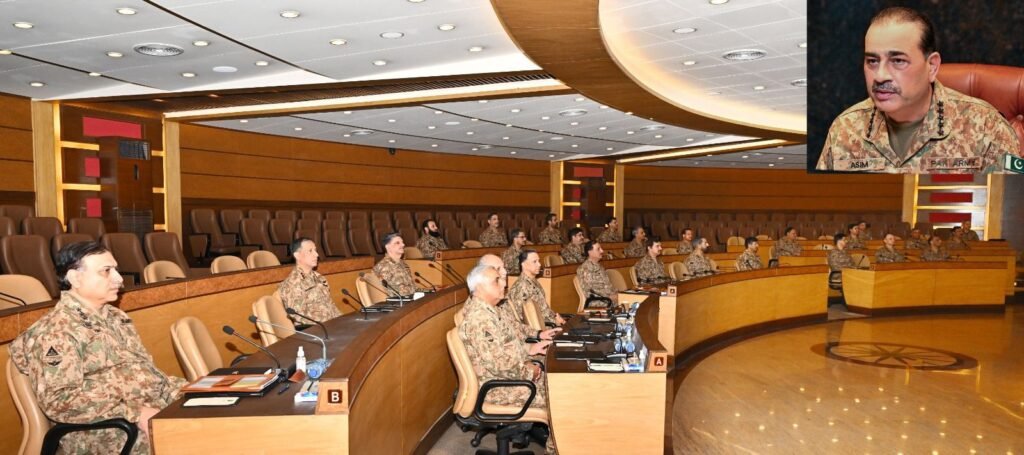 Field Marshal Syed Asim Munir chairs Corps Commanders’ Conference, forum rejects links between terrorism and politics