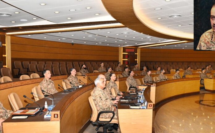 Field Marshal Syed Asim Munir leads Corps Commanders’ Conference, warns against political exploitation of terrorism