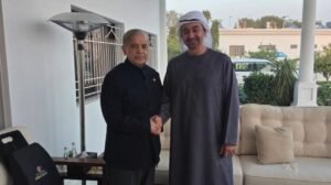 Shehbaz Sharif meets UAE President Sheikh Mohamed bin Zayed to review bilateral cooperation