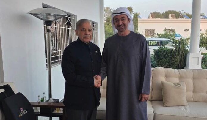 Shehbaz Sharif meets UAE President Sheikh Mohamed bin Zayed to review bilateral cooperation