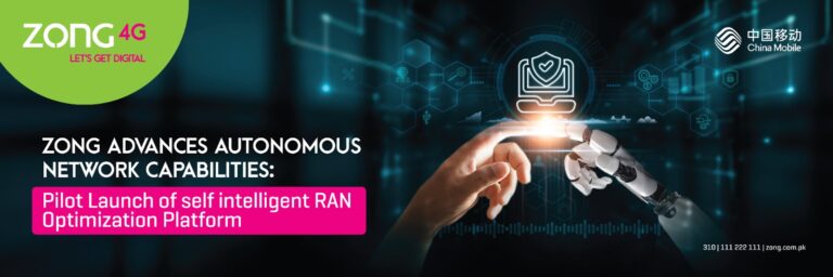 Zong pilot launch of AI-powered RAN optimization platform in Islamabad