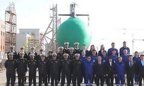Pakistan Navy launches GHAZI, fourth Hangor-class submarine in China