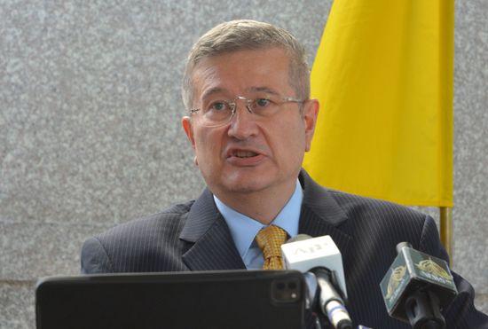 Ukraine envoy in Pakistan rejects Russian claims, says war is “an act of aggression”