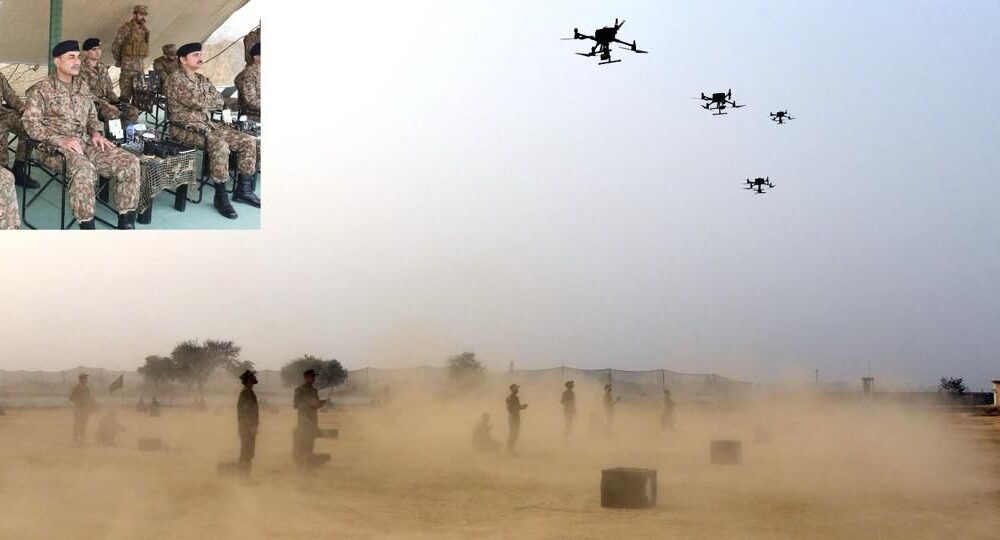 Army Chief Asim Munir inspects training and welfare facilities during his visit to Lahore Garrison.