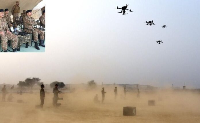 Army Chief Asim Munir inspects training and welfare facilities during his visit to Lahore Garrison.