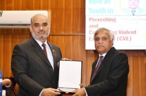 Participants attend a youth-focused seminar on countering violent extremism at PMAS Arid Agriculture University Rawalpindi
