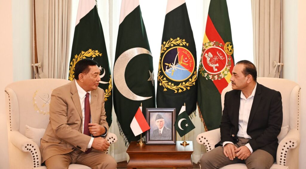 Pakistan Indonesia defence talks in Rawalpindi