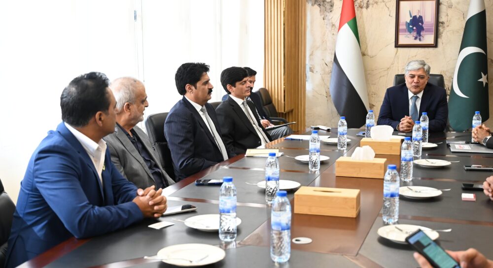 Pakistan ambassador Shafqat Ali Khan meets Pakistan Business Council Dubai delegation