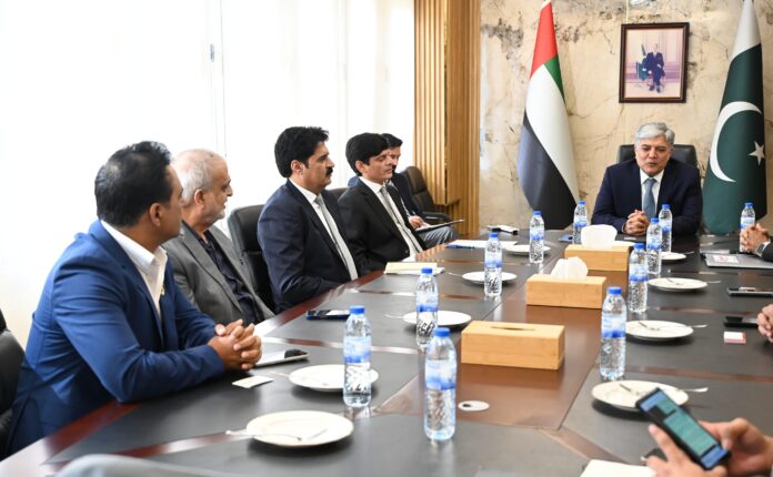 Pakistan ambassador Shafqat Ali Khan meets Pakistan Business Council Dubai delegation