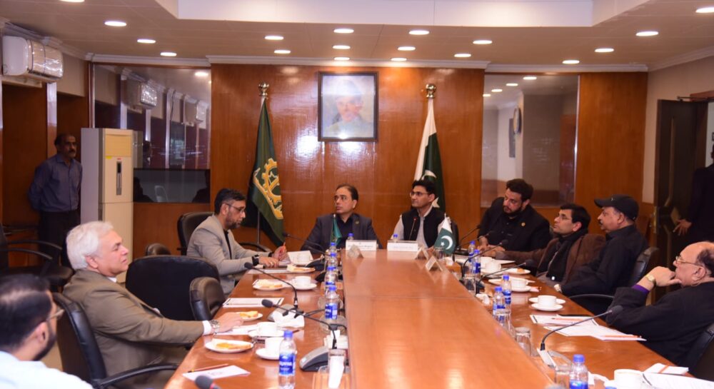 FBR officials brief business representatives on tax reforms during a seminar at FPCCI Karachi.