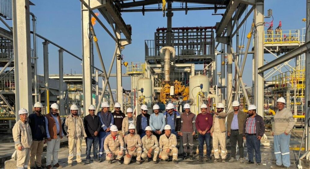 Compression facilities installed at OGDCL’s Dakhni gas field to enhance production capacity and reliability.